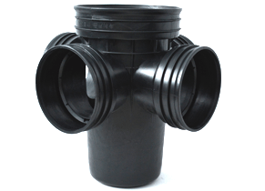 雨水沉泥四通井座