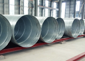 鍍鋅螺旋波紋鋼管