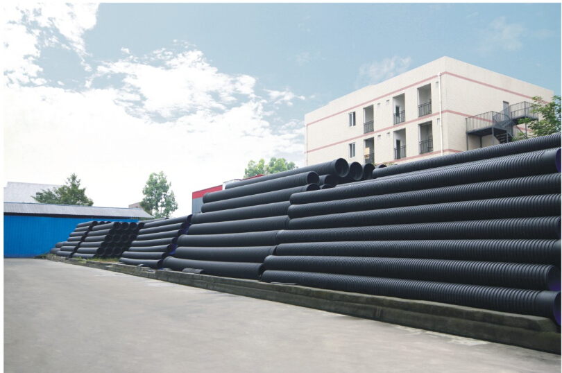 產品堆放區一角